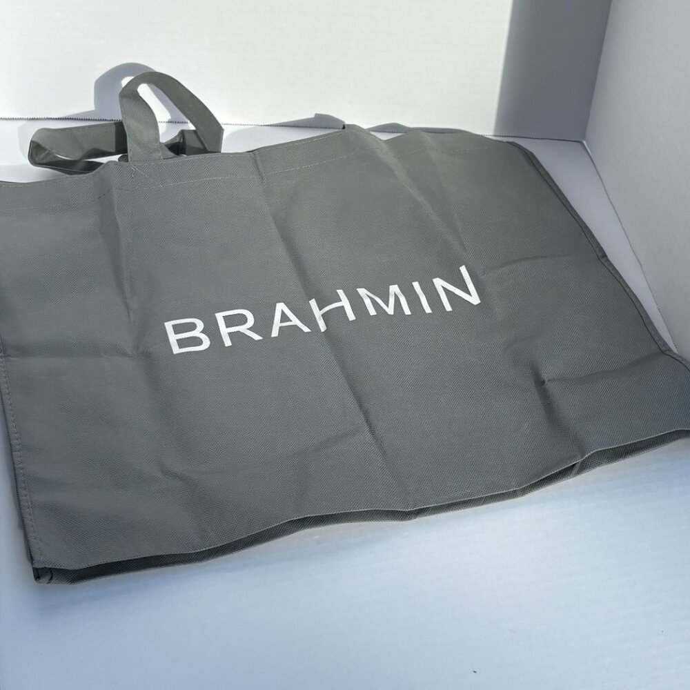 Brahmin X- Large Woven Leather Tote - Picture 7 of 7
